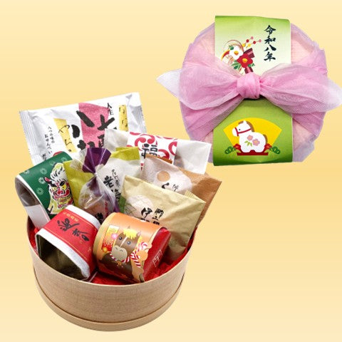 【迎春菓】新春干支菓 輪っぱ入
